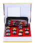 Akatsuki Rings Set 10pcs With Hairband and Chain Cosplay Itachi Sharingan Box