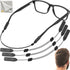 SIGONNA Adjustable Glasses Strap 3 Pcs Eyeglasses Strap Holders No Tail Sunglasses Strap for Men Women Eye Glasses Holders Around Head or Neck Glasses Lanyard String Straps