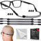 Eyeglass Strap Holder String Adjustable Eye Glasses Holders Around Head No Tail Sunglasses Holder Glasses Strap for Men Women Glasses Lanyard String 3 Cords