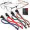 Eyeglass Chains for Women Men Premium ECO Leather Glasses Strap Holder Eyeglasses Chain Cords String Eyeglass Lanyards Holders Around Neck