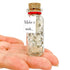 Tiny Magical Message in a Bottle Gift Idea Classy Inspirational Gifts for Him and Her Unique Presents for Women and Men (White Dandelion Make a Wish Gift Bottle)