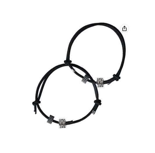 2Pcs Bracelet Car Window Breaker Car Glass Breaker Wrist Strap with Tungsten Carbide Bead Car Emergency Escape Tool Car Safety Bracelet Tempered Glass Breaker Rescue Tool Portable Vehicle Rapid Escape