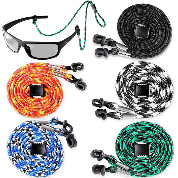 Eyeglasses String Holder Strap Cord Eyeglass Chain for Men Women Glasses Lanyard Holders Around Neck Sports Eye Glass Straps Sunglass Retainer