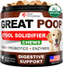 Great Poop Probiotics for Dogs Dog Stool Softener Fiber for Dogs Supplement 6 Probiotics and Digestive Enzymes Healthy Gut Firm Stool & Diarrhea Relief 120 Chews