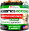 Probiotics for Dogs Dog Probiotics and Digestive Enzymes for Gut Health Itchy Skin Allergies Immunity Yeast Balance Prebiotics Reduce Diarrhea Gas 120 Probiotic Chews for Dogs USA Made