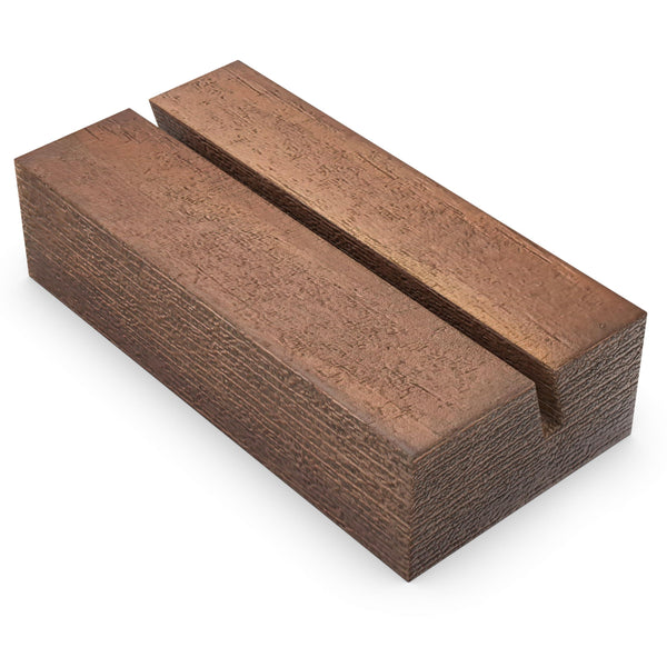 12 Pack Wood Place Card Holder Small Place Card Holders for Table Brown Table Number Holders for Wedding Table Sign Holders Picture Wooden Photo Holders for Tables Mini Place Card Stands