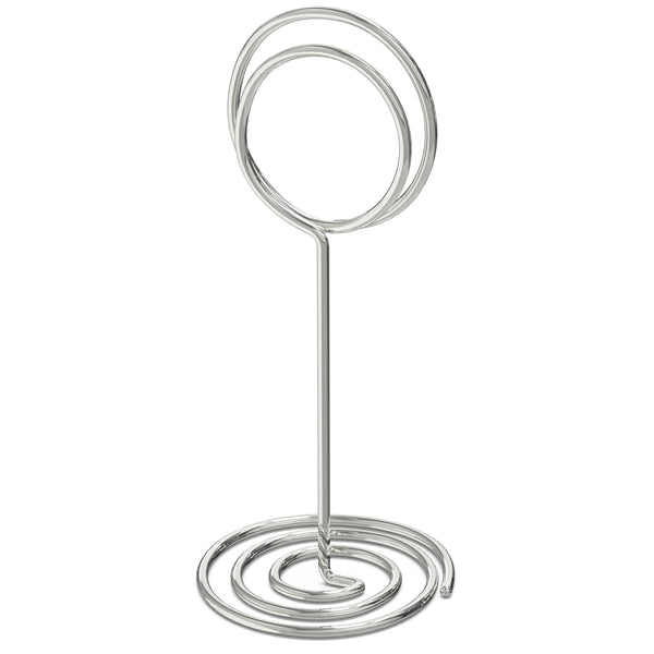 10 Pack Table Number Holders for Wedding Silver Place Card Holder Table Sign Holders Picture Photo Holders for Tables Mini Table Number Stands Silver Small Table Number Holders Clip Stand