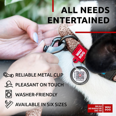 Recycled Cotton Dog Leash 6 Ft 10 Ft Eco Friendly Collar for Small Medium & Large Dogs Reflective Dog Leash for Medium Dogs Strong Leashes for Large Breed Dogs Puppy Leash for Small Dogs