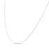 .925 Sterling Silver 0.7mm Slim and Dainty Unisex 18" Inch Ball Bead Chain Necklace