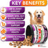 (2 Pack) Dog Multivitamin Chewable with Glucosamine Dog Vitamins and Supplements Senior & Puppy Multivitamin for Dogs Pet Joint Support Health Immunity Mobility Energy 240 Chews