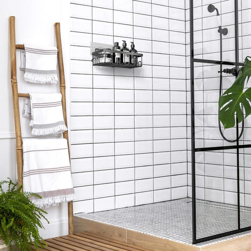 3 Pack Shower Caddy Adhesive Strips Strong Replacement Adhesives for Shelves Caddies Racks and Basket Holders