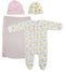 Girls Newborn Baby 4 Pc Sets Nc_0960m