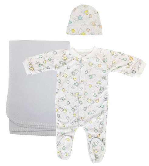 Girls Newborn Baby 3 Pc Sets Nc_0963l