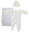 Girls Newborn Baby 3 Pc Sets Nc_0963l