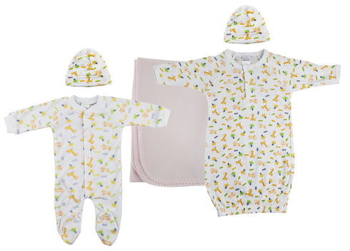 Girls Newborn Baby 5 Pc Sets Nc_0962m