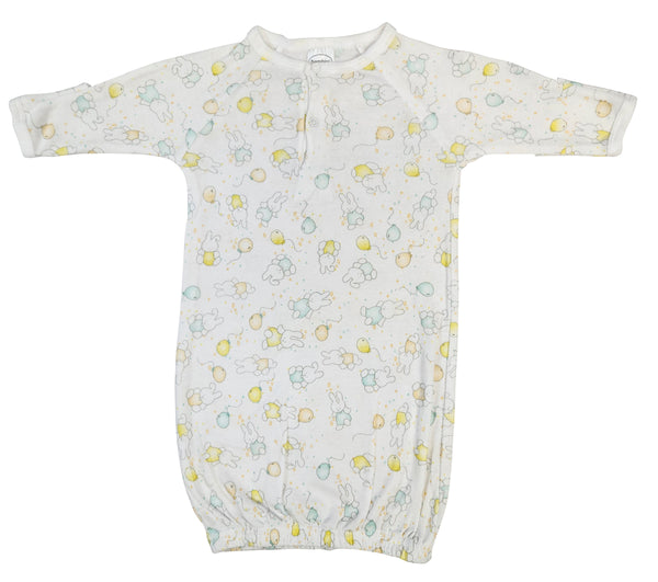 Unisex Newborn Baby 1 Piece Gown Set Nc_0789