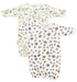 Newborn Baby Girls 2 Piece Gown Set Nc_0805