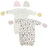 Newborn Baby Girl 6 Piece Gown Set Nc_0796