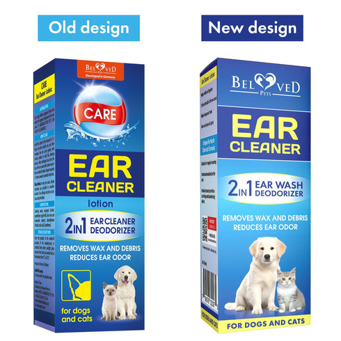 Cat & Dog Ear Cleaner Drops & Wash Solution Yeast Otic Infection Treatment & Itchy Ear Relief for Pet Wax Remover & Flush Remedy for Any Pets