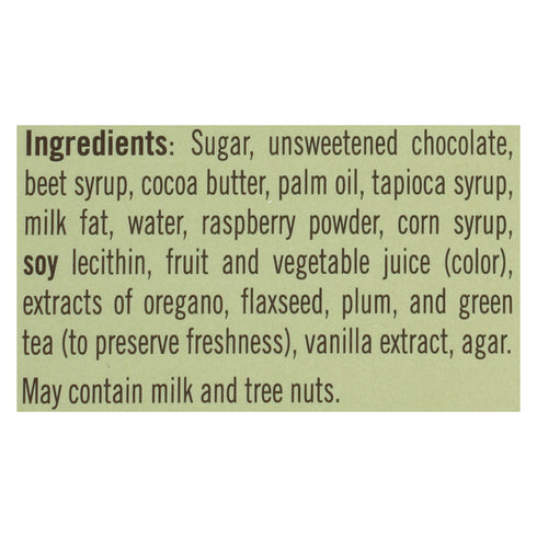 Ghirardelli - Bar Dark Chocolate Raspberry - Case Of 10-4.8 Oz