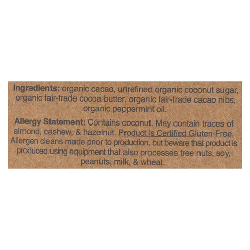 Hu - Dark Chocolate Bar Crunchy Mint - Case Of 12-2.1 Oz