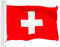 Switzerland (Swiss) Flag 150D Printed Polyester 3x5 Ft