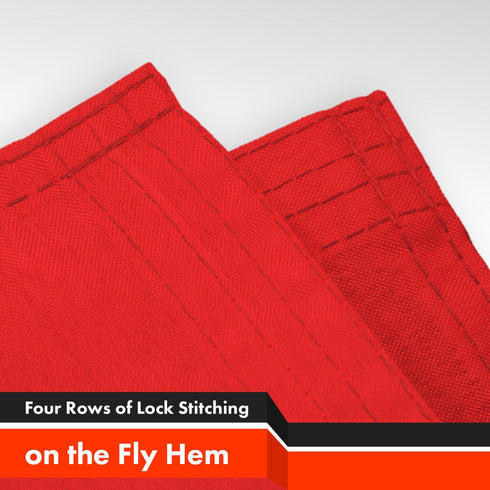 Albania Albanian Flag 3x5 Ft 3-Pack 150D Printed Polyester By G128