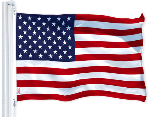 G128 Combo Pack: American USA Flag 3x5 Ft & Thin Line First Responders American Flag 3x5 Ft | Both LiteWeave Pro Series Printed 150D Polyester, Brass Grommets