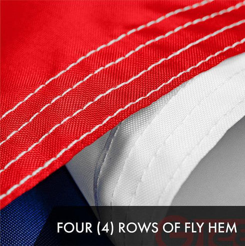 Texas TX State Flag 3x5 Ft 3-Pack Embroidered Polyester By G128