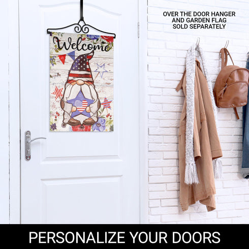 2 Pack: Garden Flag Wall Hanger Black Wrought Iron Small Flag Hanger Heavy Duty Garden Flag Holder (Ideal for Flag Banner with Width Smaller than 13 )