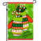 G128 - Christmas Garden Flag, Christmas Themed Decorations - Christmas Mittens, | 12x18 Inch | Printed 150D Polyester - Rustic Holiday Seasonal Outdoor Flag