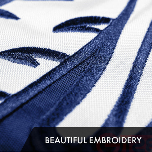 G128 Combo Pack: American USA Flag 2x3 Ft & South Carolina SC State Flag 2x3 Ft | Both ToughWeave Series Embroidered Polyester, Embroidered Design, Indoor/Outdoor, Brass Grommets