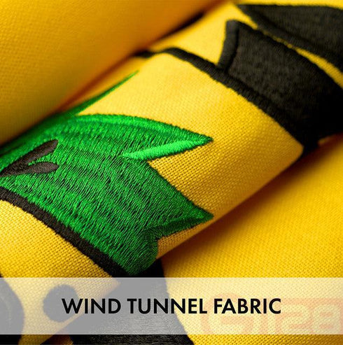 G128 Dont Tread on Me (Gadsden) Flag 2x3 feet 2-Pack Heavy Duty Spun Polyester 220GSM Embroidered “ Tough, Durable, Indoor/Outdoor, Vibrant Colors, Brass Grommets