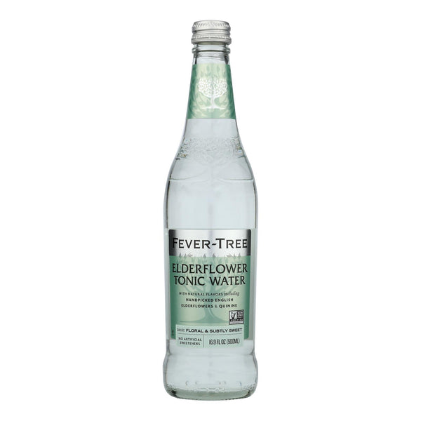 Fever - Tree Elderflower Tonic Water - Tonic Water - Case Of 8 - 16.9 Fl Oz.
