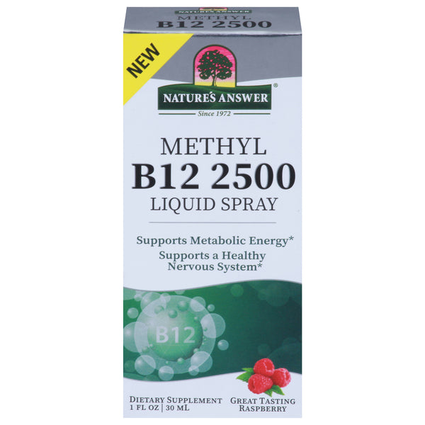 Nature's Answer - B12 Methyl Liquid Spray - Ea Of 1-1 Fz