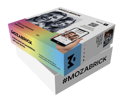 MOZABRICK Photo Construction Set Model S - Transform Any Picture into a Mosaic Wall Art Using Our Constructor and Free App!