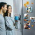 10 pack 4x6 Magnetic Picture Frames for Refrigerator Magnet Picture Frames for Fridge Magnetic Photo Sleeves Magnetic Photo Pockets Magnetic Picture Holder Locker Magnet Frames
