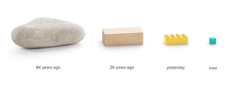 PIXIO-100 Magnetic Blocks in 6 Colors +Free App