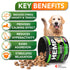 Hemp Calming Chews for Dogs with Anxiety and Stress Dog Calming Treats Dog Anxiety Relief Separation Travel Barking Melatonin for Dogs Hemp Oil Calming Treats for Dogs 120 Treats