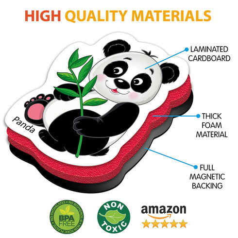 27 Fridge Magnets for Toddlers – Refrigerator Magnets for Toddlers 1 3 Kids Magnets for Fridge Animal Baby Magnets Refrigerator Magnets for Kids