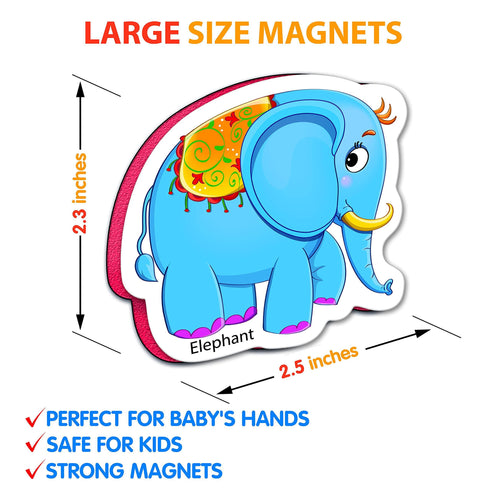 27 Fridge Magnets for Toddlers – Refrigerator Magnets for Toddlers 1 3 Kids Magnets for Fridge Animal Baby Magnets Refrigerator Magnets for Kids