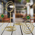 10 Pack Table Number Holders for Wedding Gold Place Card Holder Table Sign Holders Picture Photo Holders for Tables Mini Table Number Stands Gold Small Gold Table Number Holders Clip Stand