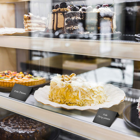 30 Pack Mini Chalkboard Signs 4 x3 for Food Buffet Tables Small Chalkboard Sign Mini Chalkboard Signs for Food Table Chalkboard Signs Mini Blackboard Signs for Food Buffet Food Cards