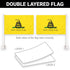 2 Pack: Gadsden Don't Tread On Me Car Flag | 11x17 In | Double LiteWeave Pro Series Double Sided Printed 150D Polyester | Flagpole Included | Perfect for Festival Celebrations Parades