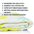 Muslin Swaddle Blanket Large 47 x47 Pineapple Print Super Soft Breathable Bamboo Cotton for Newborn Infant Baby Receiving Swaddling Blanket Wrap Boys Girls