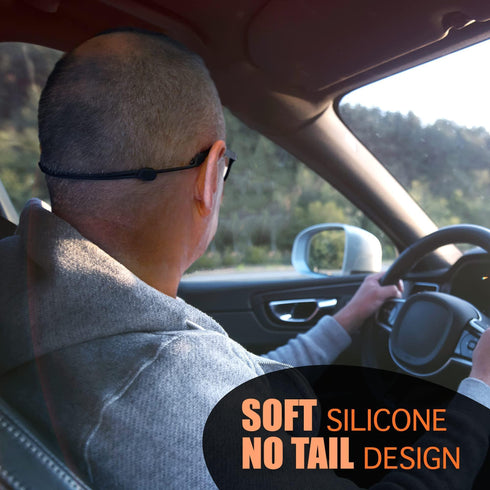 Eyeglass Strap Holder String Adjustable Eye Glasses Holders Around Head No Tail Sunglasses Holder Glasses Strap for Men Women Glasses Lanyard String 3 Cords