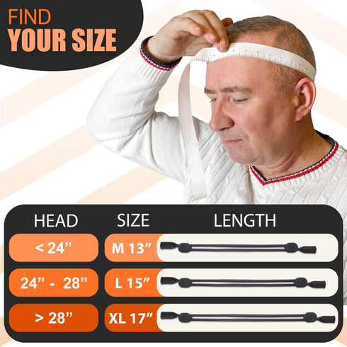 Eyeglass Strap Holder String Adjustable Eye Glasses Holders Around Head No Tail Sunglasses Holder Glasses Strap for Men Women Glasses Lanyard String 3 Cords