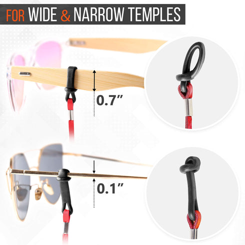 Eyeglass Chains for Women Men Premium ECO Leather Glasses Strap Holder Eyeglasses Chain Cords String Eyeglass Lanyards Holders Around Neck