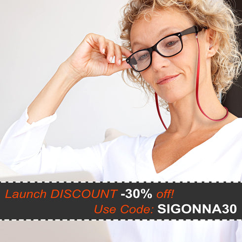 Eyeglass Chains for Women Men Premium ECO Leather Glasses Strap Holder Eyeglasses Chain Cords String Eyeglass Lanyards Holders Around Neck