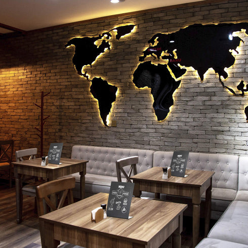 Small Tabletop Chalkboard Sign 6x8 inch Mini Tabletop Chalkboard Sign Small Blackboard with Stand Chalkboard Stand Table Black Table Menu Stand Table Top Chalk Board Table Top Chalk Easel